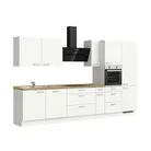 DYK360 Küche Esbjerg H12, Breite 360cm, vormontiert, nobilia elements Eiche Sierra Ausrichtung Rechts ohne E-Geräte 4