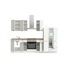 DYK360 Küche Esbjerg L7, Breite 300cm, vormontiert, nobilia elements Eiche Sierra Ausrichtung Rechts ohne E-Geräte 3