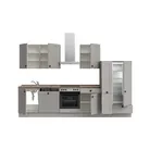 DYK360 Küche Oslo L11, Breite 330cm (240cm + 60cm + 30cm), vormontiert, nobilia mit E-Geräten 3