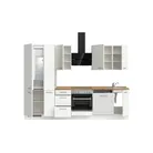 DYK360 Küche Esbjerg H7, Breite 300cm, vormontiert, nobilia elements Eiche Sierra Ausrichtung Links mit E-Geräten 3