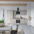 DYK360 Küche Oslo H7, Breite 300cm (210cm + 60cm + 30cm), vormontiert, nobilia mit E-Geräten 0