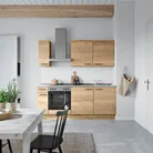 DYK360 Küche Oslo L5, Breite 210cm, vormontiert, nobilia mit E-Geräten 0