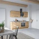 DYK360 Küche Oslo H9, Breite 240cm, vormontiert, nobilia ohne E-Geräte 1