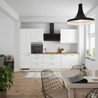 DYK360 Küche Esbjerg H4, Breite 300cm, vormontiert, nobilia elements Eiche Sierra Ausrichtung Links mit E-Geräten 0