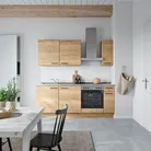 DYK360 Küche Oslo L5, Breite 210cm, vormontiert, nobilia ohne E-Geräte 0