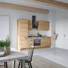 DYK360 Küche Oslo H6, Breite 270cm (210cm + 60cm), vormontiert, nobilia ohne E-Geräte 1