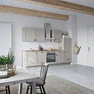 DYK360 Küche Oslo L10, Breite 300cm (240cm + 60cm), vormontiert, nobilia ohne E-Geräte 1