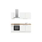 DYK360 Küche Esbjerg L5, Breite 210cm, vormontiert, nobilia elements Eiche Sierra Ausrichtung Links ohne E-Geräte 2