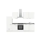DYK360 Küche Esbjerg L10, Breite 300cm, vormontiert, nobilia elements Beton Schiefergrau Ausrichtung Links ohne E-Geräte 2