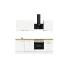 DYK360 Küche Esbjerg H9, Breite 240cm, vormontiert, nobilia elements Eiche Sierra Ausrichtung Rechts ohne E-Geräte 2