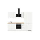 DYK360 Küche Esbjerg H3, Breite 270cm, vormontiert, nobilia elements Eiche Sierra Ausrichtung Rechts ohne E-Geräte 2