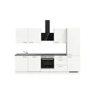DYK360 Küche Esbjerg H10, Breite 300cm, vormontiert, nobilia elements Beton Schiefergrau Ausrichtung Rechts ohne E-Geräte 2