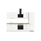 DYK360 Küche Esbjerg H10, Breite 300cm, vormontiert, nobilia elements Eiche Sierra  Ausrichtung Rechts ohne E-Geräte 2
