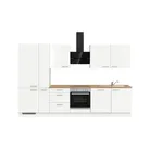 DYK360 Küche Esbjerg H11, Breite 330cm, vormontiert, nobilia elements Eiche Sierra Ausrichtung Links ohne E-Geräte 2