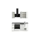 DYK360 Küche Esbjerg H1, Breite 180cm, vormontiert, nobilia elements Beton Schiefergrau Ausrichtung Links ohne E-Geräte 3