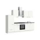 DYK360 Küche Esbjerg L10, Breite 300cm, vormontiert, nobilia elements Beton Schiefergrau Ausrichtung Links ohne E-Geräte 4