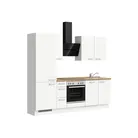 DYK360 Küche Esbjerg H2, Breite 240cm, vormontiert, nobilia elements Eiche Sierra Ausrichtung Links ohne E-Geräte 4