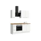 DYK360 Küche Esbjerg H1, Breite 180cm, vormontiert, nobilia elements Eiche Sierra Ausrichtung Links ohne E-Geräte 4
