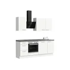 DYK360 Küche Esbjerg H5, Breite 210cm, vormontiert, nobilia elements Beton Schiefergrau Ausrichtung Links ohne E-Geräte 4