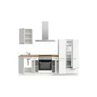 DYK360 Küche Esbjerg L3, Breite 270cm, vormontiert, nobilia elements Eiche Sierra Ausrichtung Rechts ohne E-Geräte 3