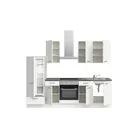 DYK360 Küche Esbjerg L6, Breite 270cm, vormontiert, nobilia elements Beton Schiefergrau Ausrichtung Links ohne E-Geräte 3