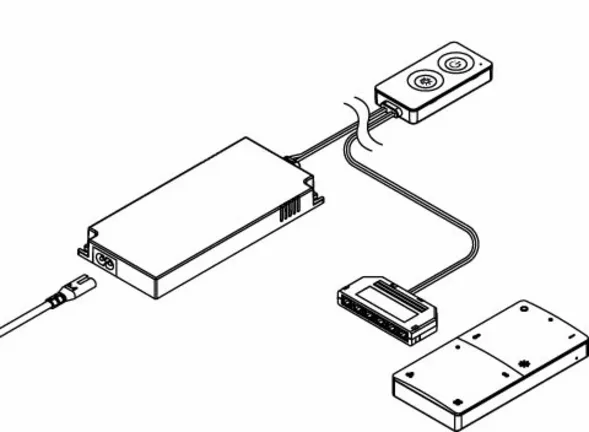 LED-Startset mit Fernbedienung, bestehend aus: LSET-SMART36-FB DYK360 LED-Startset mit Fernbedienung, bestehend aus: LSET-SMART36-FB 0