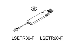 DYK360 LED-Startset mit runder Emotion Funk-Fernbedienung, bestehend aus: LSETR30-F 2