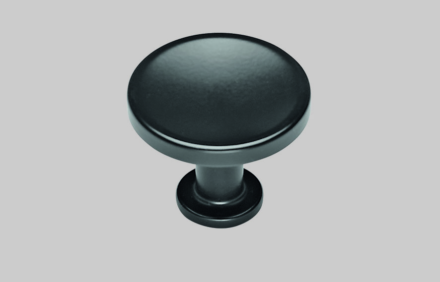 Metallknopf Schwarz